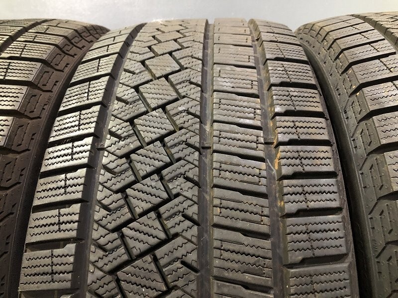 2023年 バリ山 8.5-9分山(PW7K078M) 235/45R18 98H PIRELLI ICE ZERO ASIMMETRICO 4本 スタッドレス 送料無料 レクサス カムリ マークX_画像6