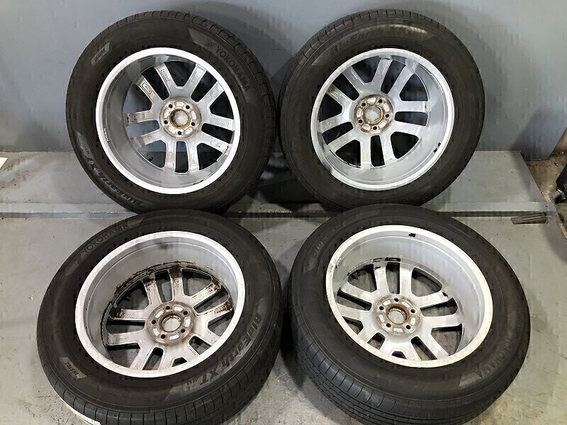(WS7G003M)VOLVO XC60 18x7.5J 5穴 108 +55 BRIDGESTONE BluEarth XT AE61 235/60R18 103W 2021年 夏タイヤ 送料無料 ボルボ純正 18インチ_画像9