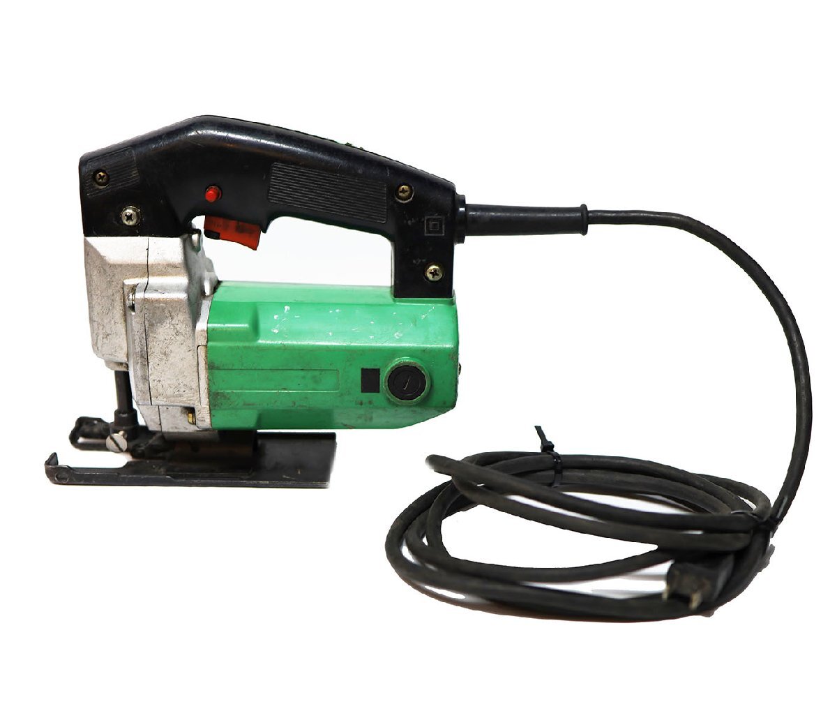 《W00686》HITACHI (日立工機) 60mm 無段変速ジグソー CJ60V 動作OK！中古品 □_画像2