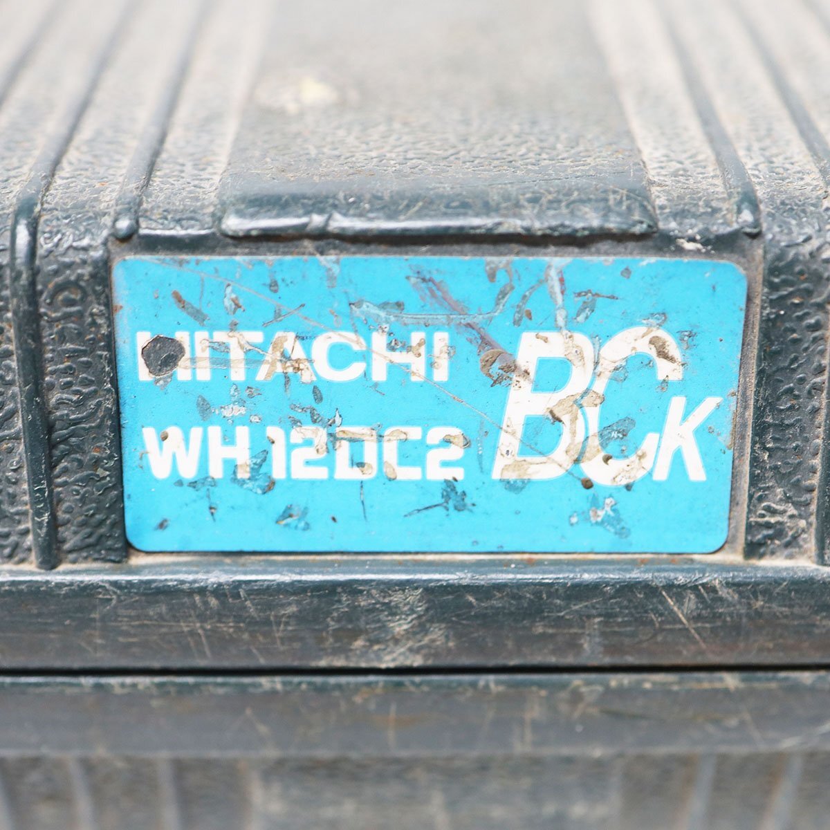 《W00663》HITACHI(日立工機) コードレスインパクトドライバセット WH12DC2 / バッテリー EB9B / 急速充電器 UC 12YB 動作OK！ 中古品 ★_画像10