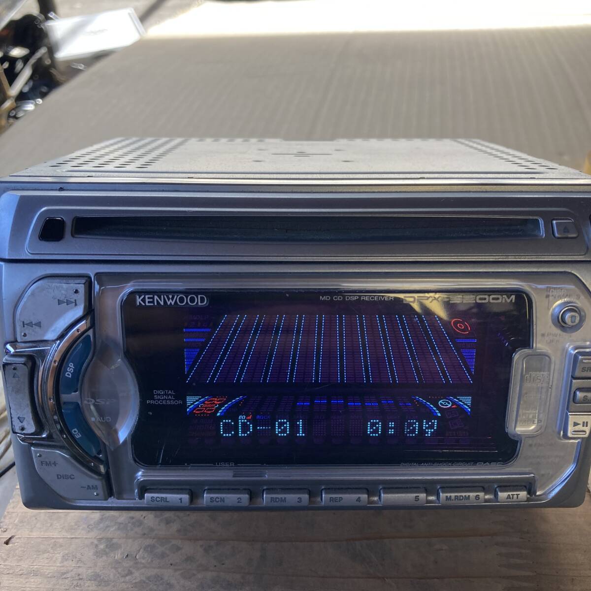KENWOOD ケンウッド DPX-5200M CD MD 2DIN MD以外 動作確認_画像5