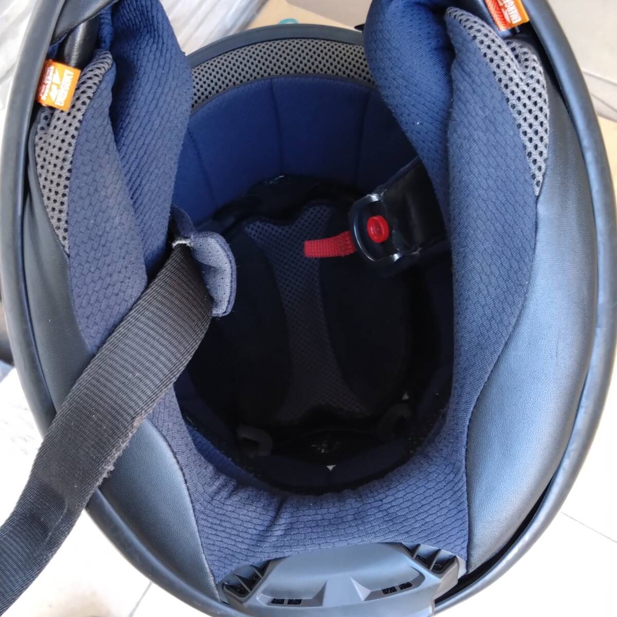 【中古】Arai アライ RX-7X ホワイト Mサイズ 57-58cm_画像7