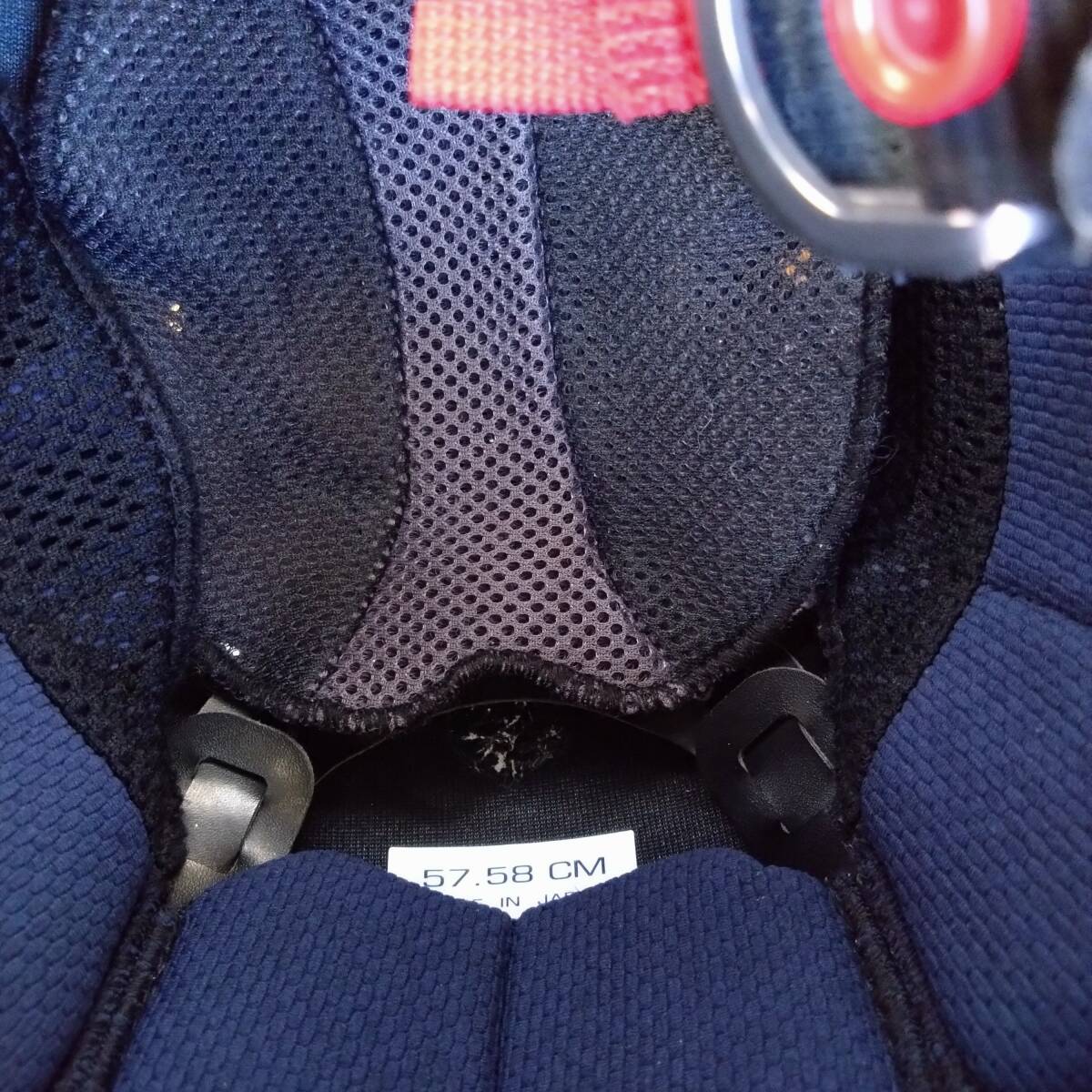 【中古】Arai アライ RX-7X ホワイト Mサイズ 57-58cm_画像8