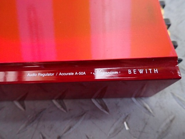 オーディオレギュレーター　BEWITH　A-50A　未チェックのためジャンク品　_画像5