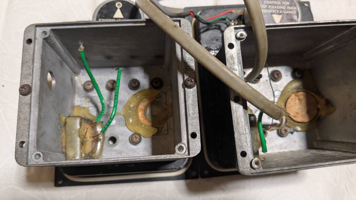 サンスイSP505Jネットワーク2ウェイ　ジャンク　当時もの_画像3