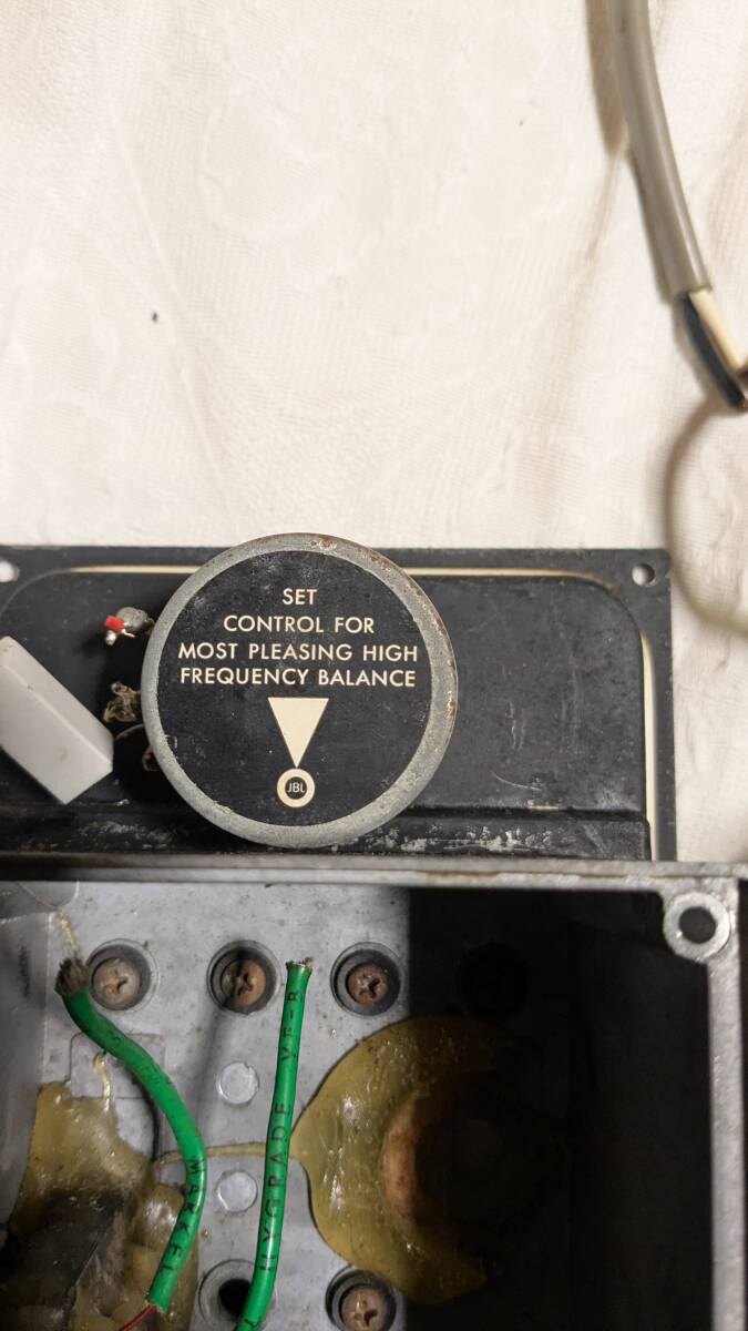 サンスイSP505Jネットワーク2ウェイ　ジャンク　当時もの_画像9