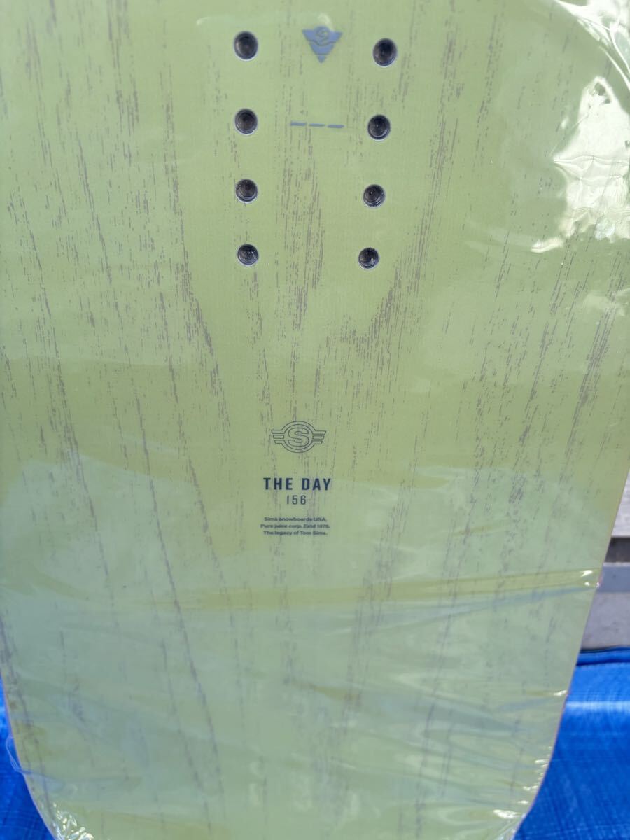 新古品　SIMS スノーボード 板 スノボ　2022-2023 THE DAY 156㎝　ダブルキャンバー　グラトリ　パウダー_画像3