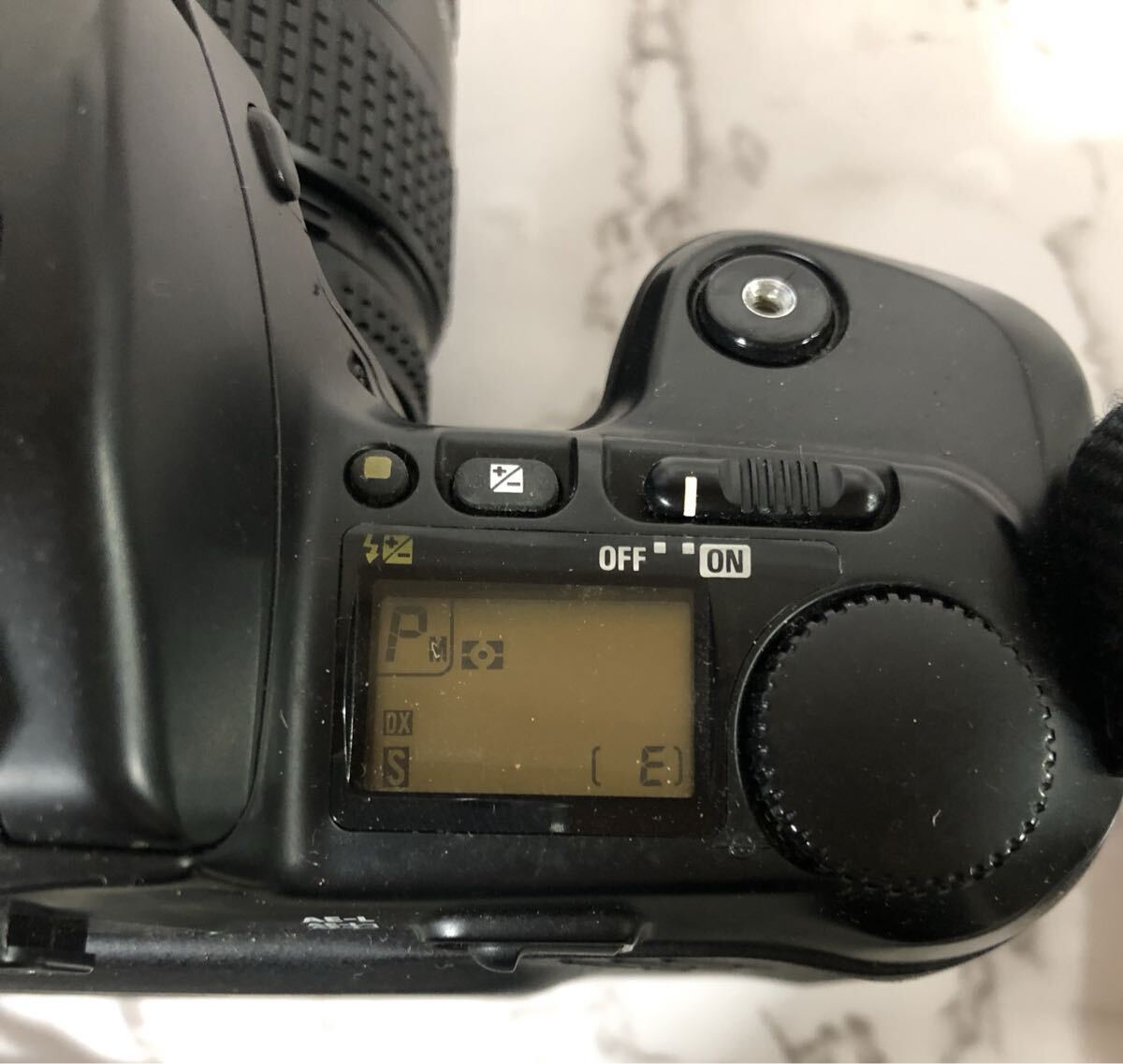 572.[ работа товар ] Nikon однообъективный зеркальный пленочный фотоаппарат F-601 AF линзы NIKKOR 28-70mm 1 иен ~