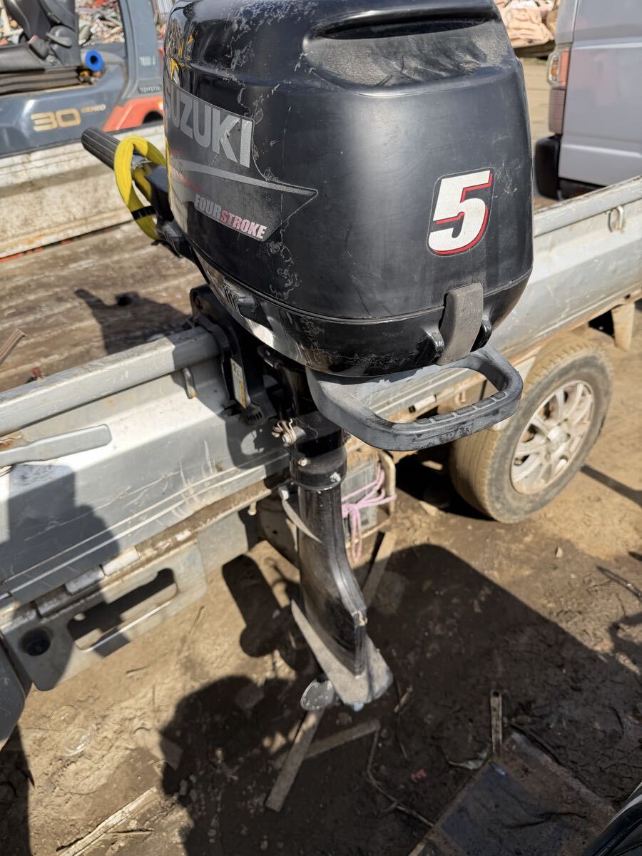 スズキ/SUZUKI 小型船舶用 船外機 DF5 00502F 5馬力 4ストローク _画像4