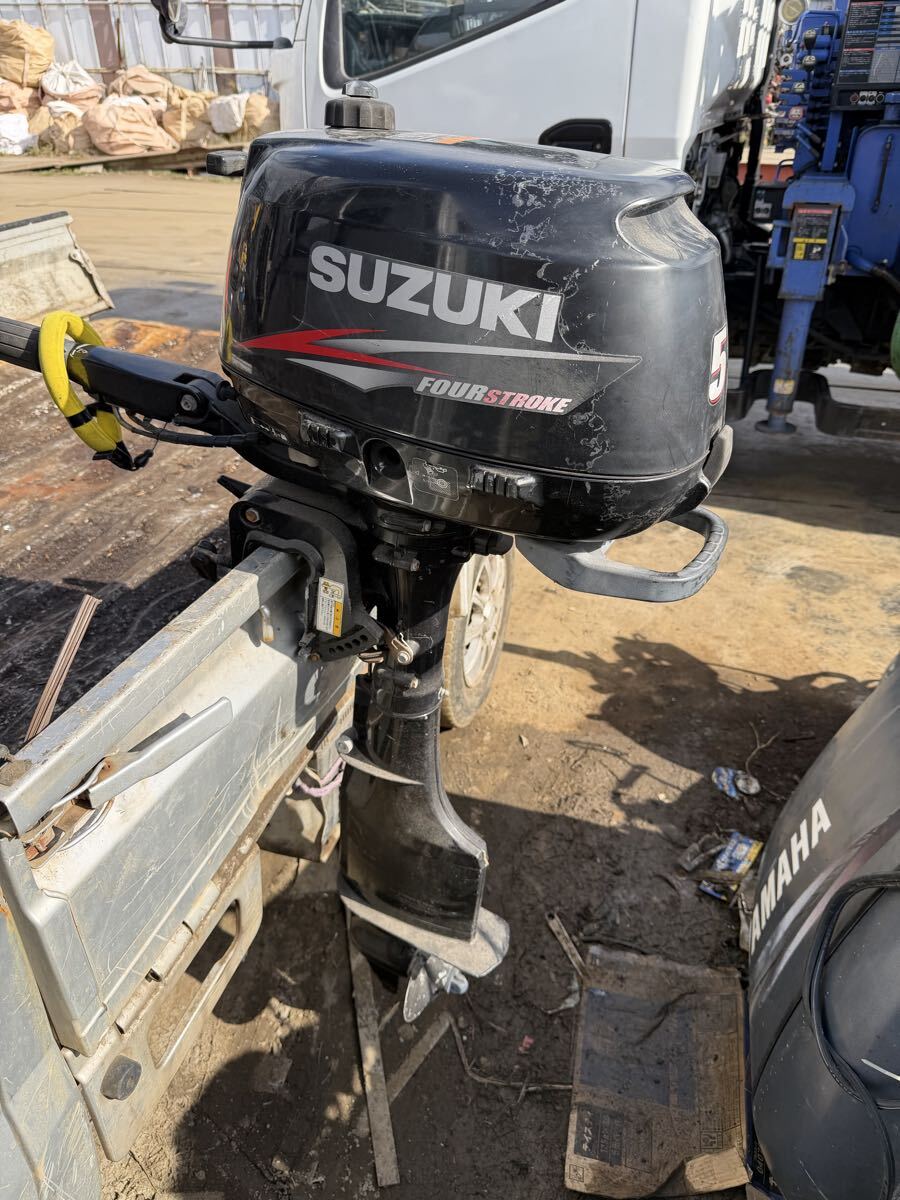 スズキ/SUZUKI 小型船舶用 船外機 DF5 00502F 5馬力 4ストローク _画像5
