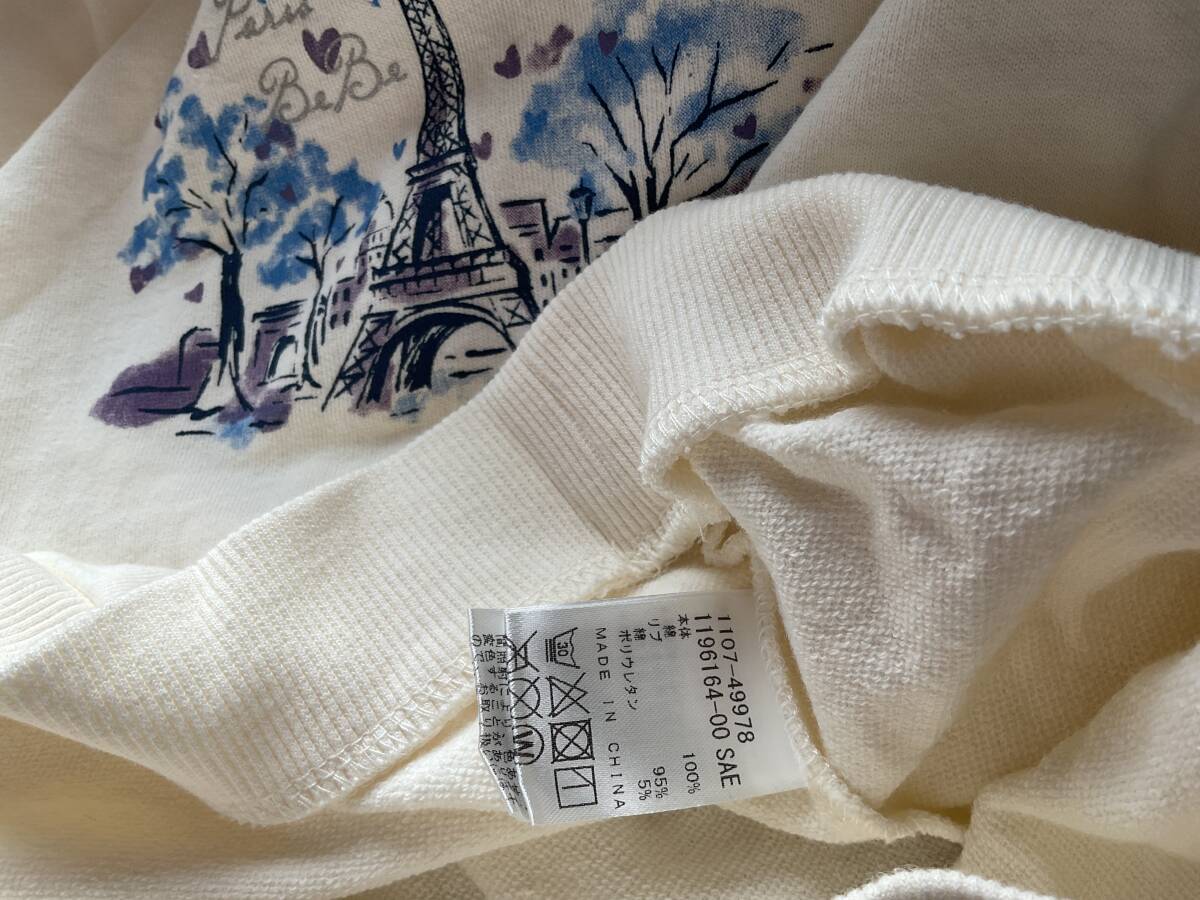 150㎝　BEBE トレーナー　　べべ_画像5