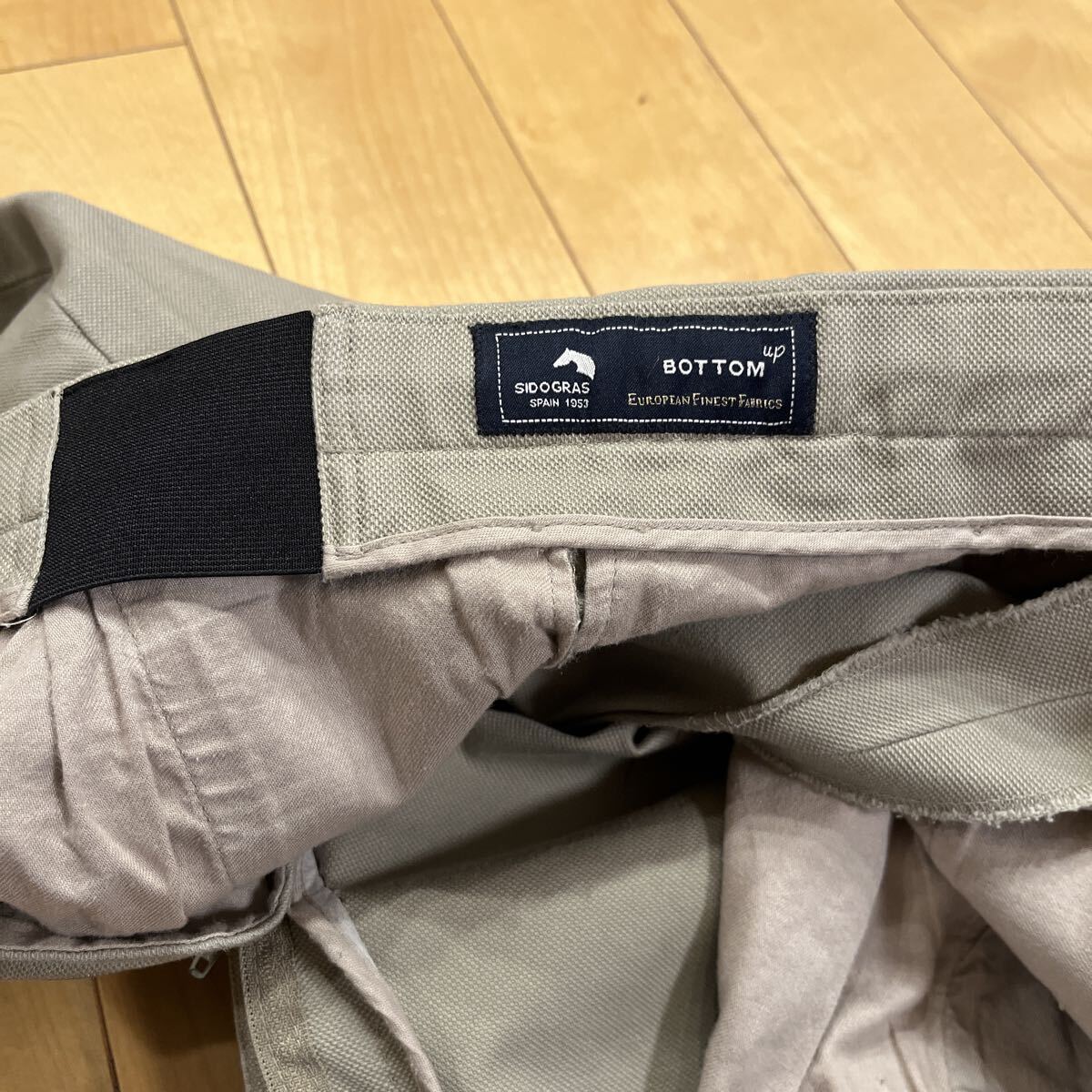シップス・コットンスラックス(サイズ46、ベージュ)_画像7
