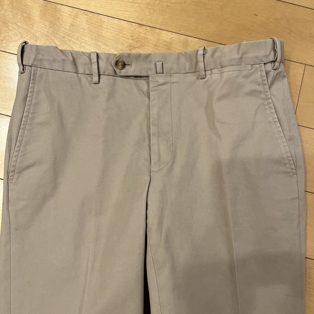シップス・コットンスラックス（サイズ48、ベージュ）_画像4