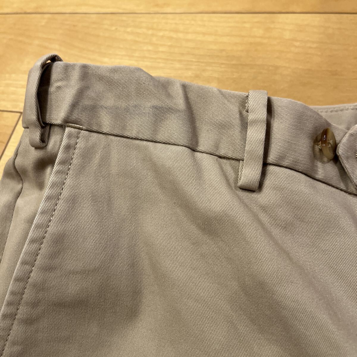 シップス・コットンスラックス（サイズ48、ベージュ）_画像10