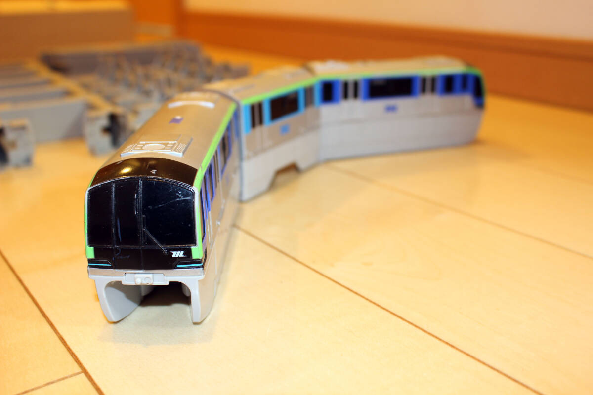 【中古】プラレール　東京モノレール10000形セット_画像4