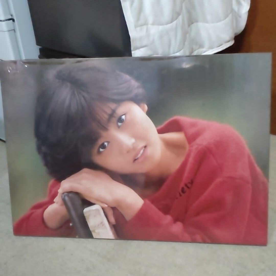 【店頭渡し限定】　昭和　 アイドル 　浅香唯　 ポスター　現状渡し_画像1