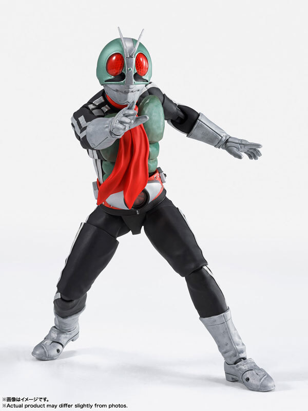 未開封 S.H.Figuarts 真骨彫製法 仮面ライダー新1号 栄光の昭和ライダーエディション 初回限定台座付属 S.H.フィギュアーツ_画像2
