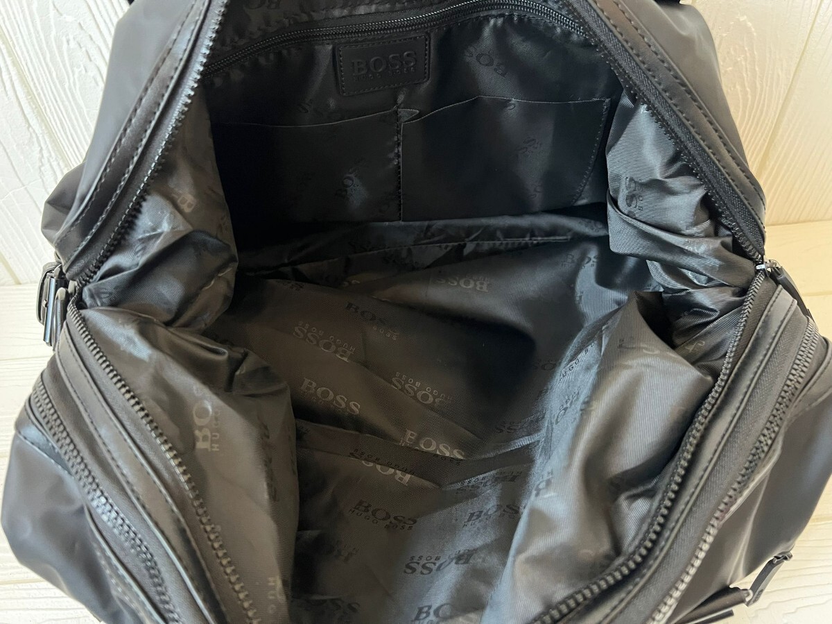 ヒューゴボス バッグ ボストンバッグ ショルダーバッグ ボディバッグ ショルダー付き_画像3
