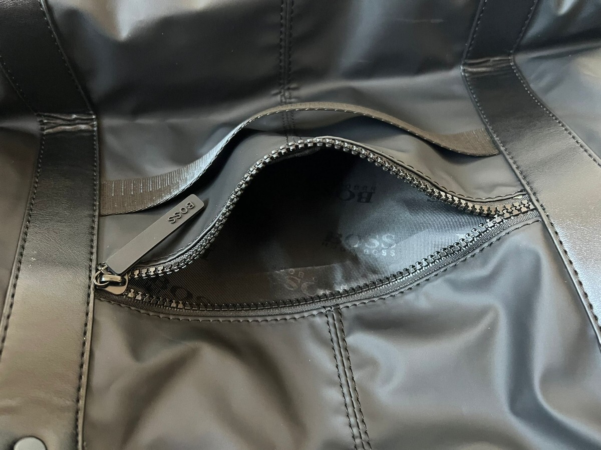 ヒューゴボス バッグ ボストンバッグ ショルダーバッグ ボディバッグ ショルダー付き_画像6