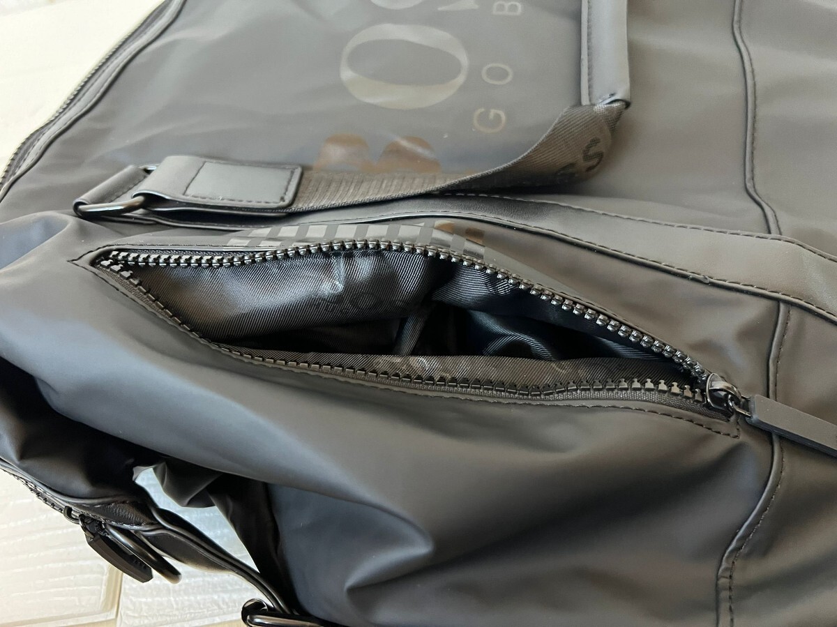 ヒューゴボス バッグ ボストンバッグ ショルダーバッグ ボディバッグ ショルダー付き_画像7