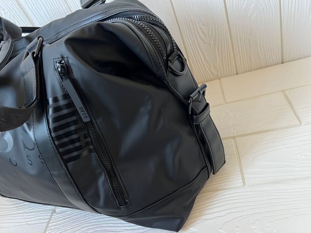 ヒューゴボス バッグ ボストンバッグ ショルダーバッグ ボディバッグ ショルダー付き_画像8