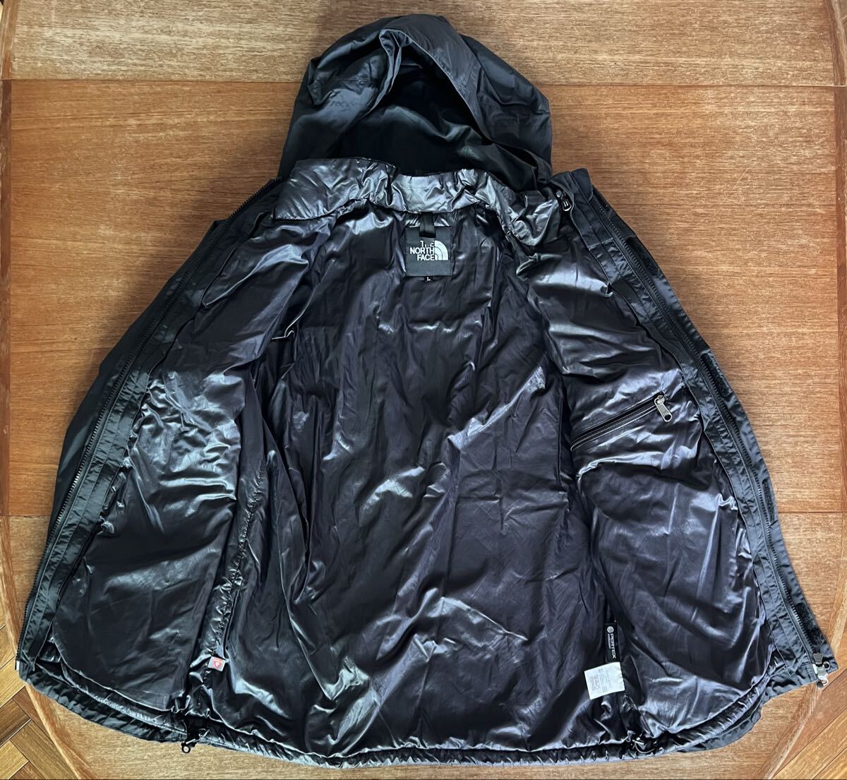クリーニング済 正規品 ノースフェイス THE NORTH FACE NP61207 Cassius Triclimate Jacket L カシウス トリクライメイト 3WAY ジャケット_画像6