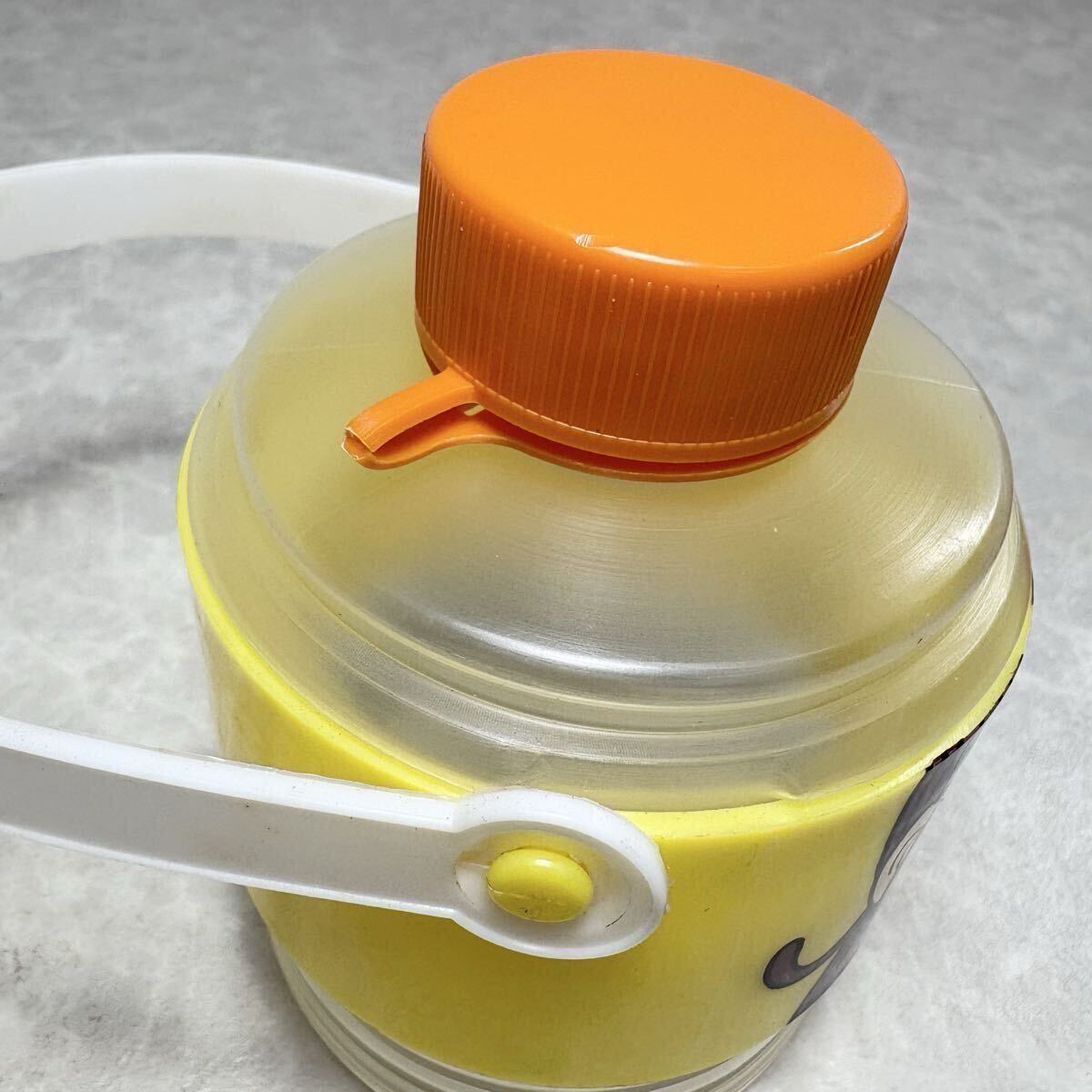 【当時物】Dr.スランプ アラレちゃん のびのび水筒 バヤリースオレンヂ アサヒビール 昭和 レトロ 鳥山明 グッズ キャラクター_画像6