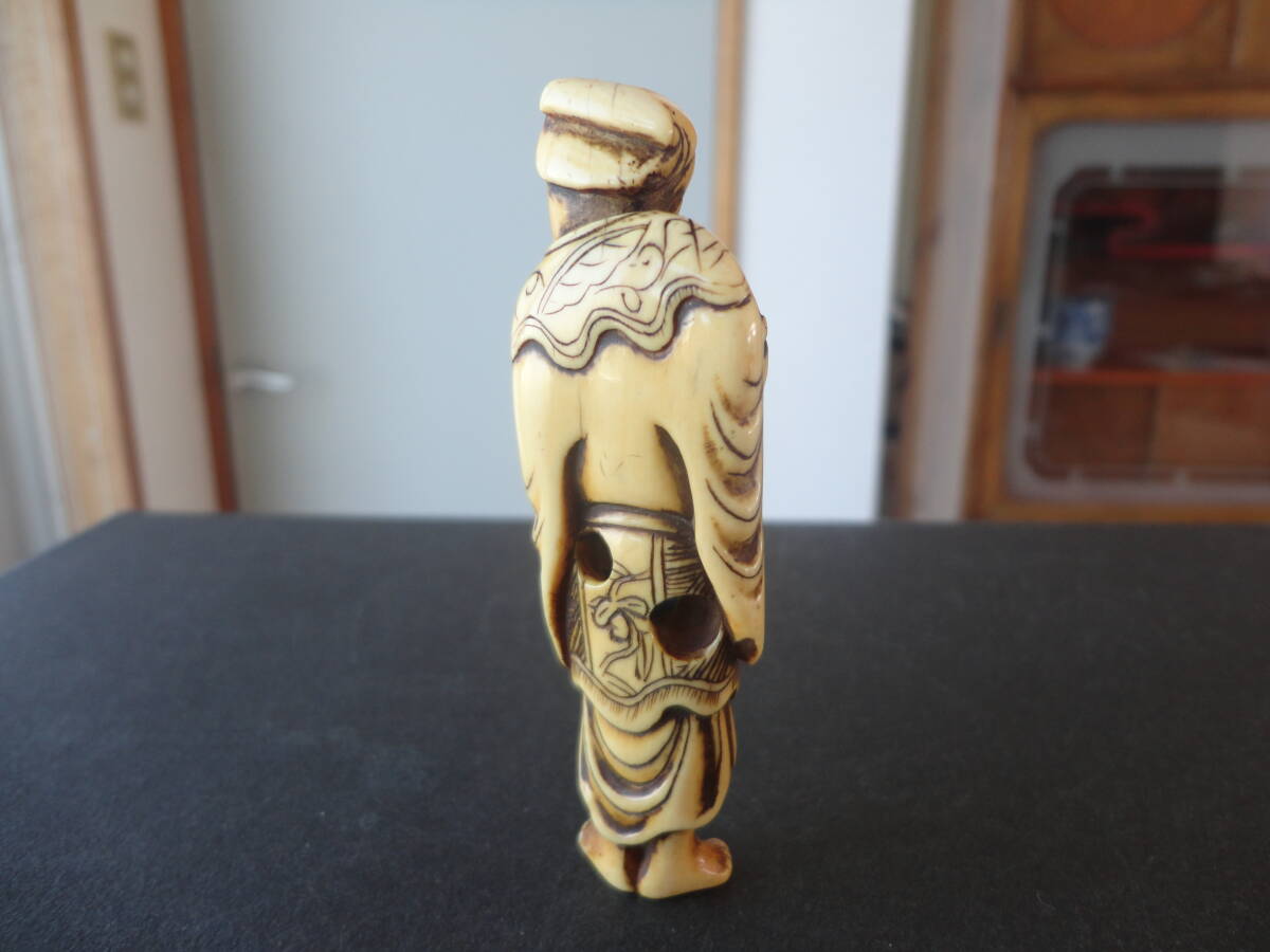  collector сброшенный товар : времена предмет .. предмет большой ..~.. человек map netsuke мамонт . гравюра Edo период 