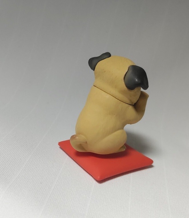 海洋堂　佐藤邦雄の 招福犬　パグ フィギュア_画像2