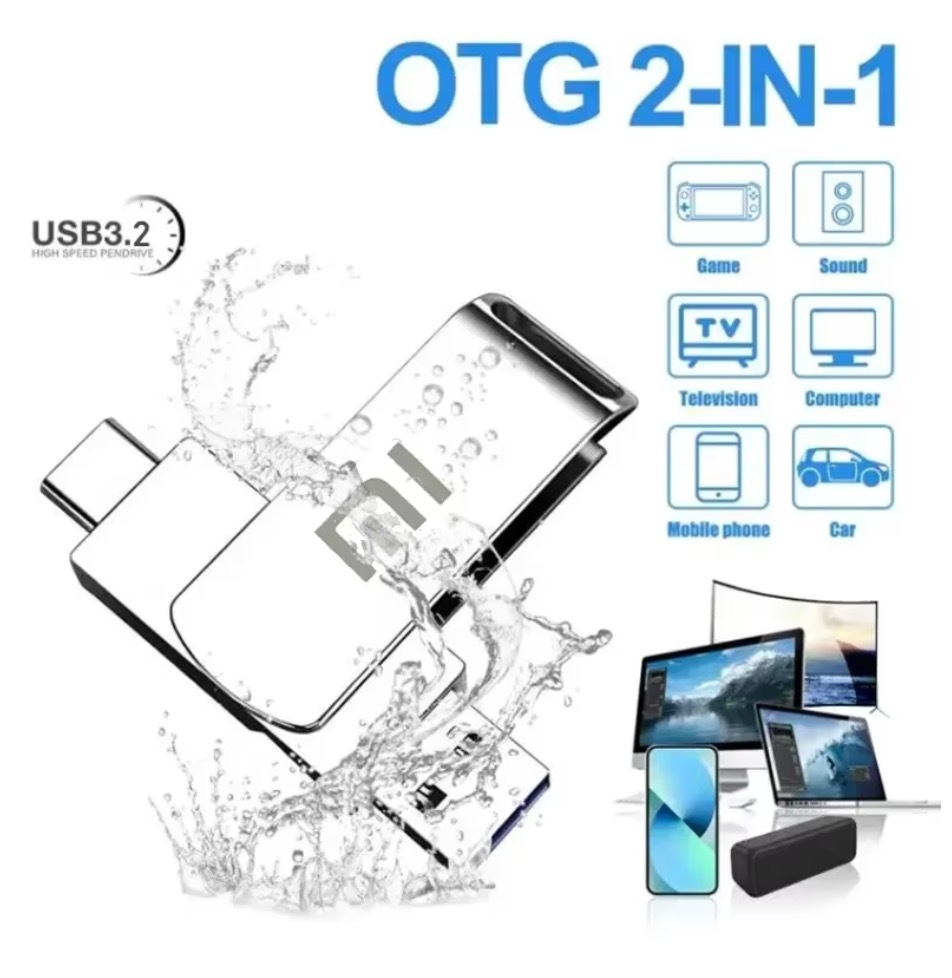 [Xiaomi] супер высокая скорость 3.2 TYPE-C USB память 1TB 2in1 флеш-память серебряный мульти- устройство соответствует установленный снаружи смартфон машина PC TV