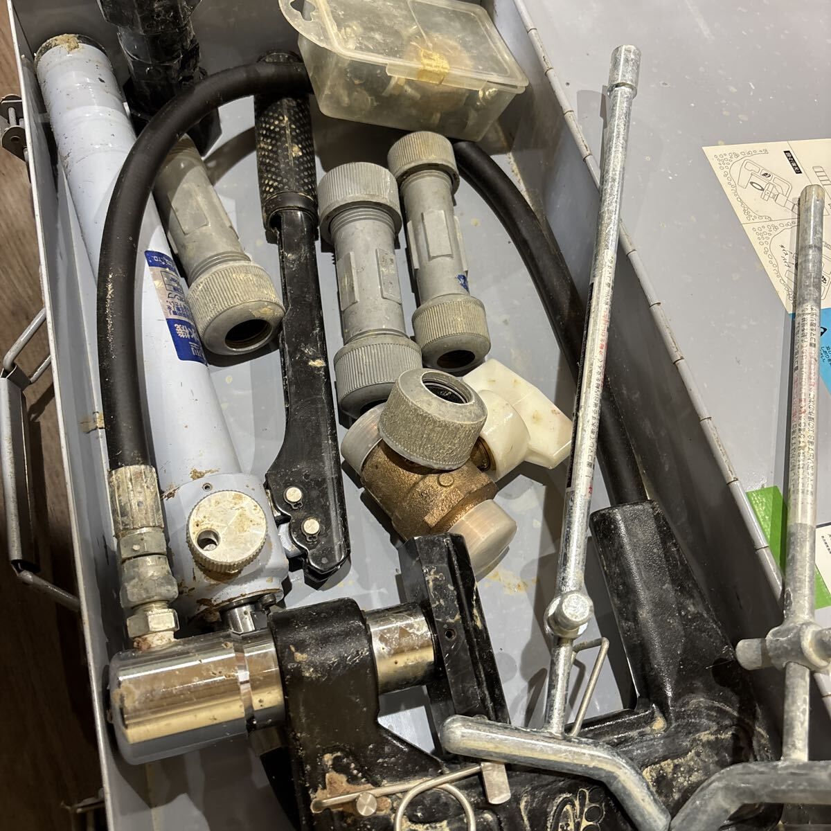 亀倉精機 手動油圧式 パイプ断水機 　SS-30　_画像9