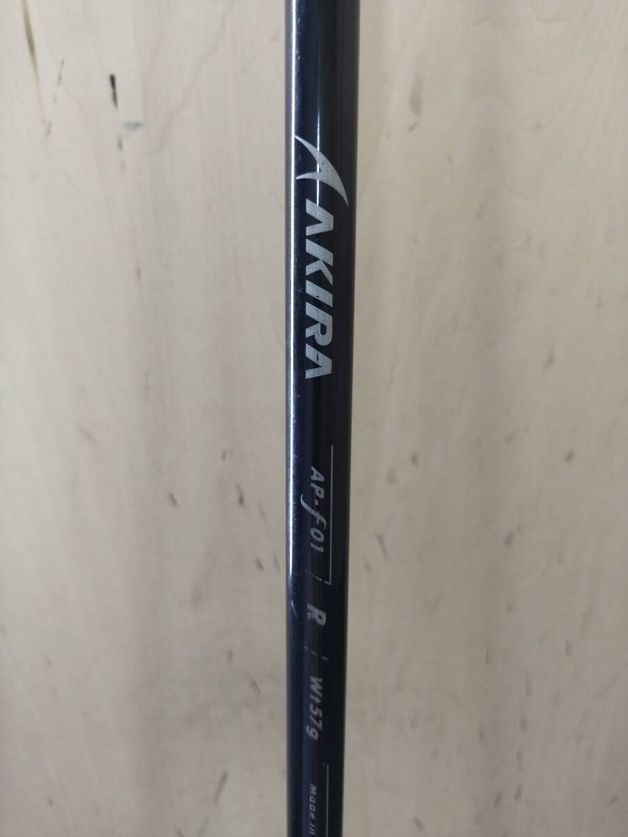 【フェアウェイウッド2本セット】AKIRA PRODUCTS アキラプロダクツ AP-F01 3番/5番 純正カーボンシャフト 15度/18度 フレックスR_画像8