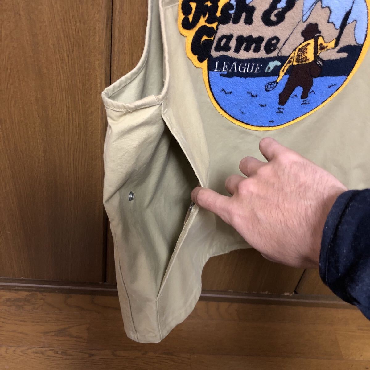 FILSON フィルソン ベスト 44 90s ワッペン付 フィッシングベスト_画像4