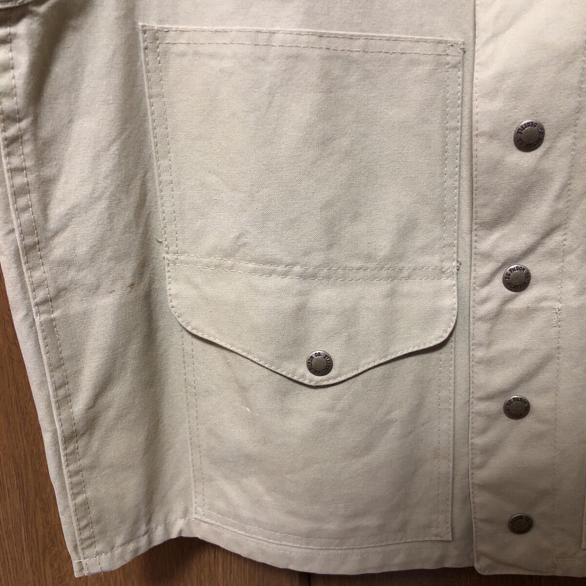 FILSON フィルソン ベスト 44 90s ワッペン付 フィッシングベスト_画像6