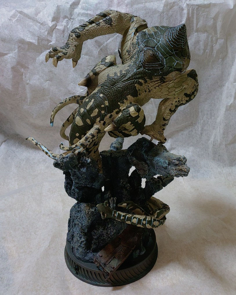 サイドショウ(Sideshow)パシフィック・リム/ スラターン・カイジュウ スタチュー KAIJU 怪獣_画像4