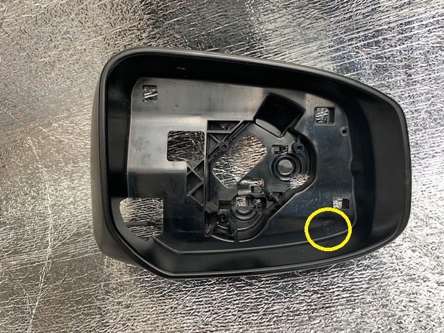 OH済み　デイズ B21W　デイズルークスB21A　14日間動作保証付き　ドアミラー (サイドミラー) 電格モーター　電動格納モーター　左　207_画像9
