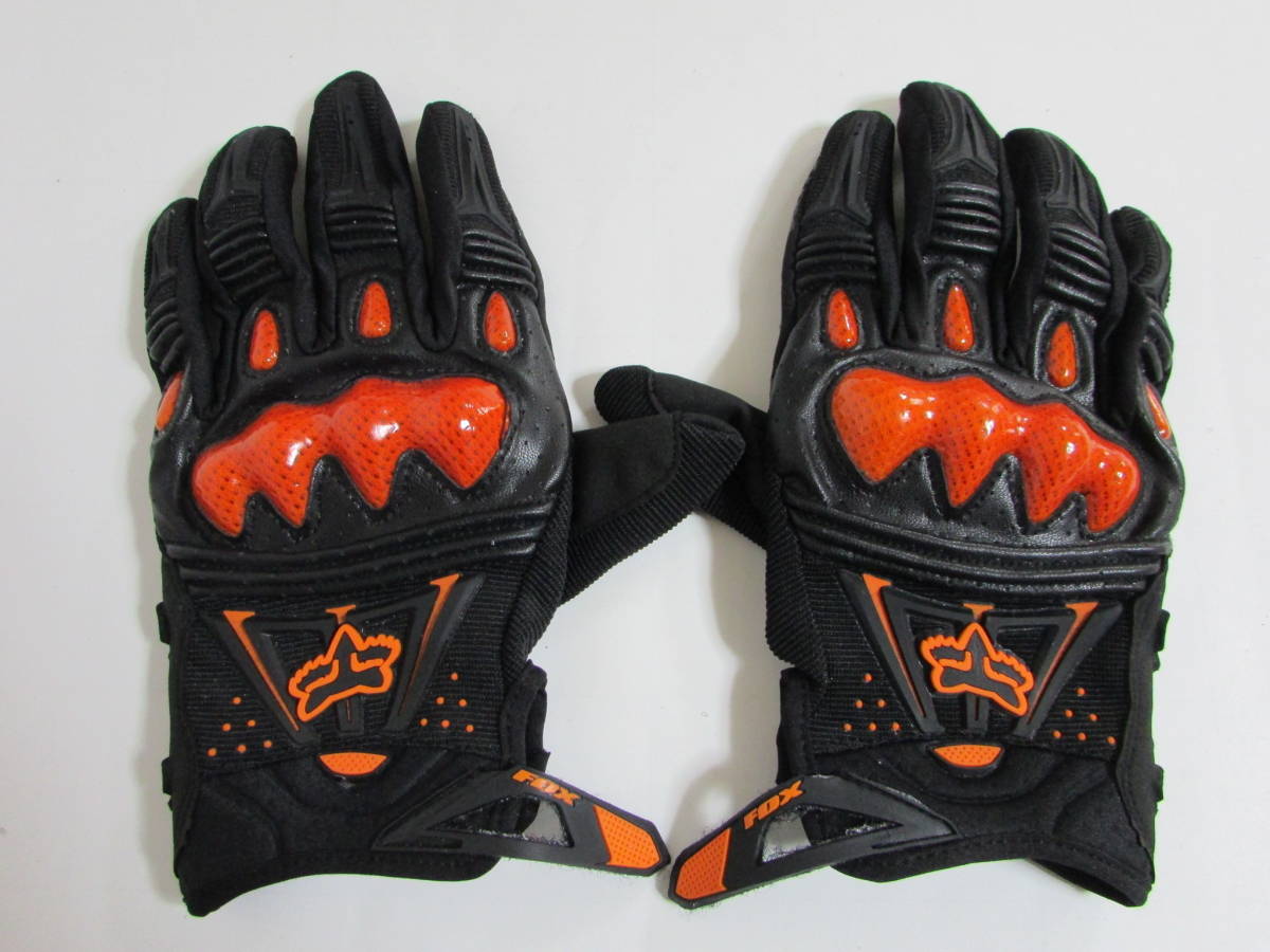 FOX BOMBER ボンバー グローブ XL オレンジ_画像1