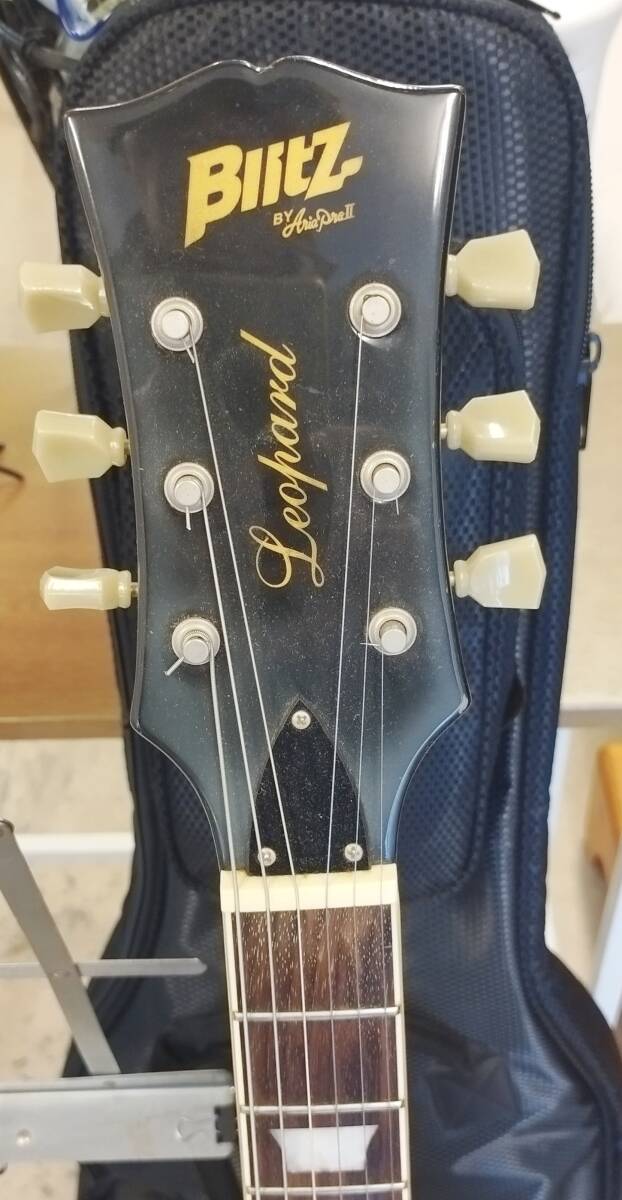 ブリッツ　レスポールタイプ　エレキギター　BLP-450 SBK_画像2
