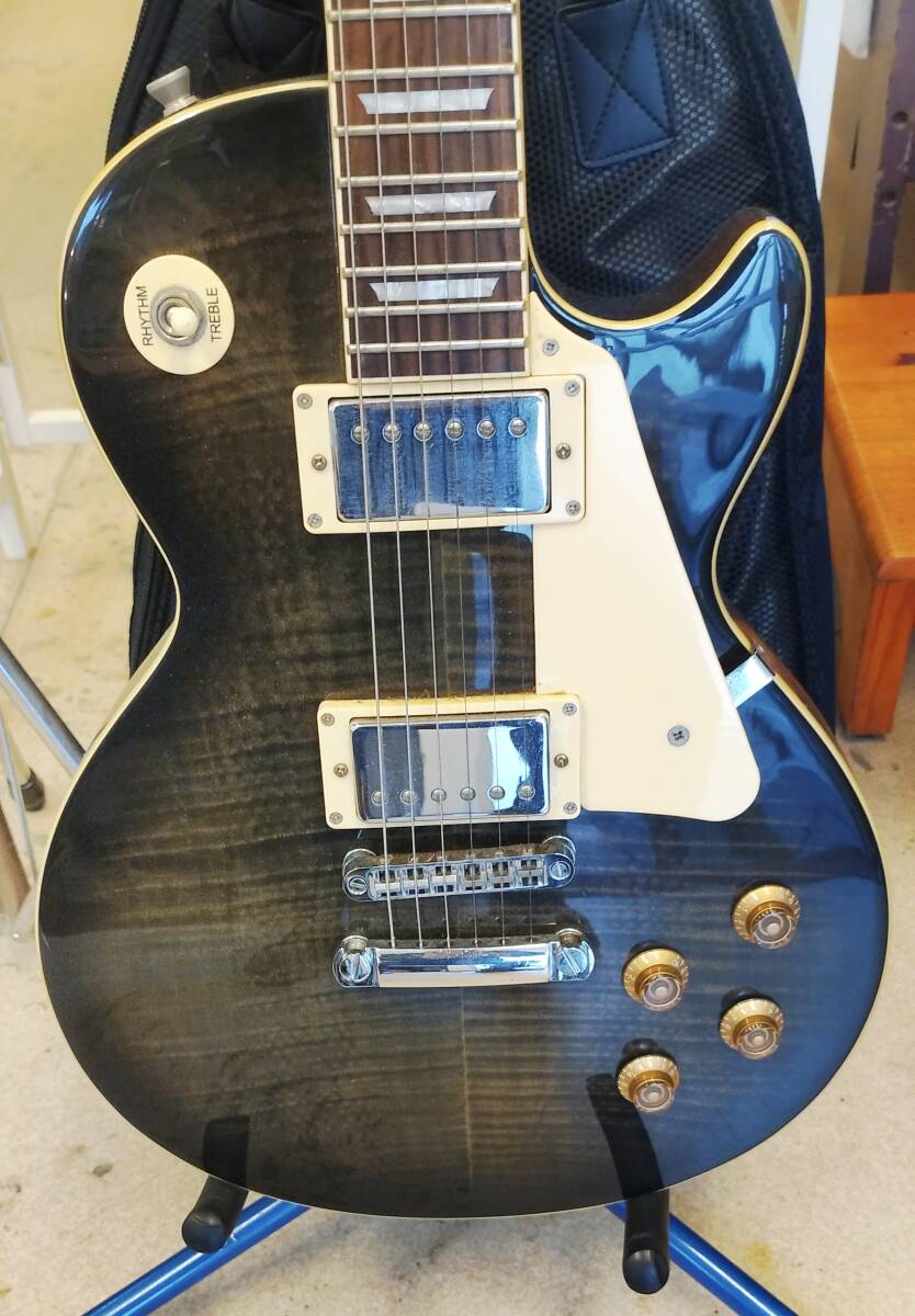 ブリッツ　レスポールタイプ　エレキギター　BLP-450 SBK_画像3