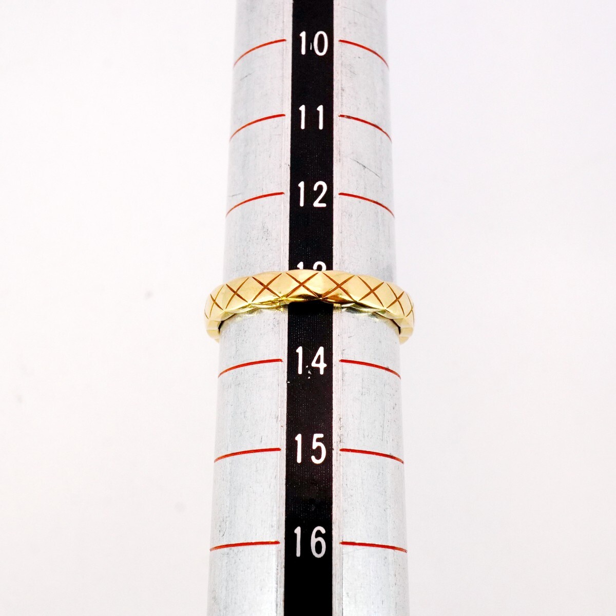 【5jmb0566】シャネル リング ココクラッシュ K18YG イエローゴールド ＃54【中古】レディース_画像5