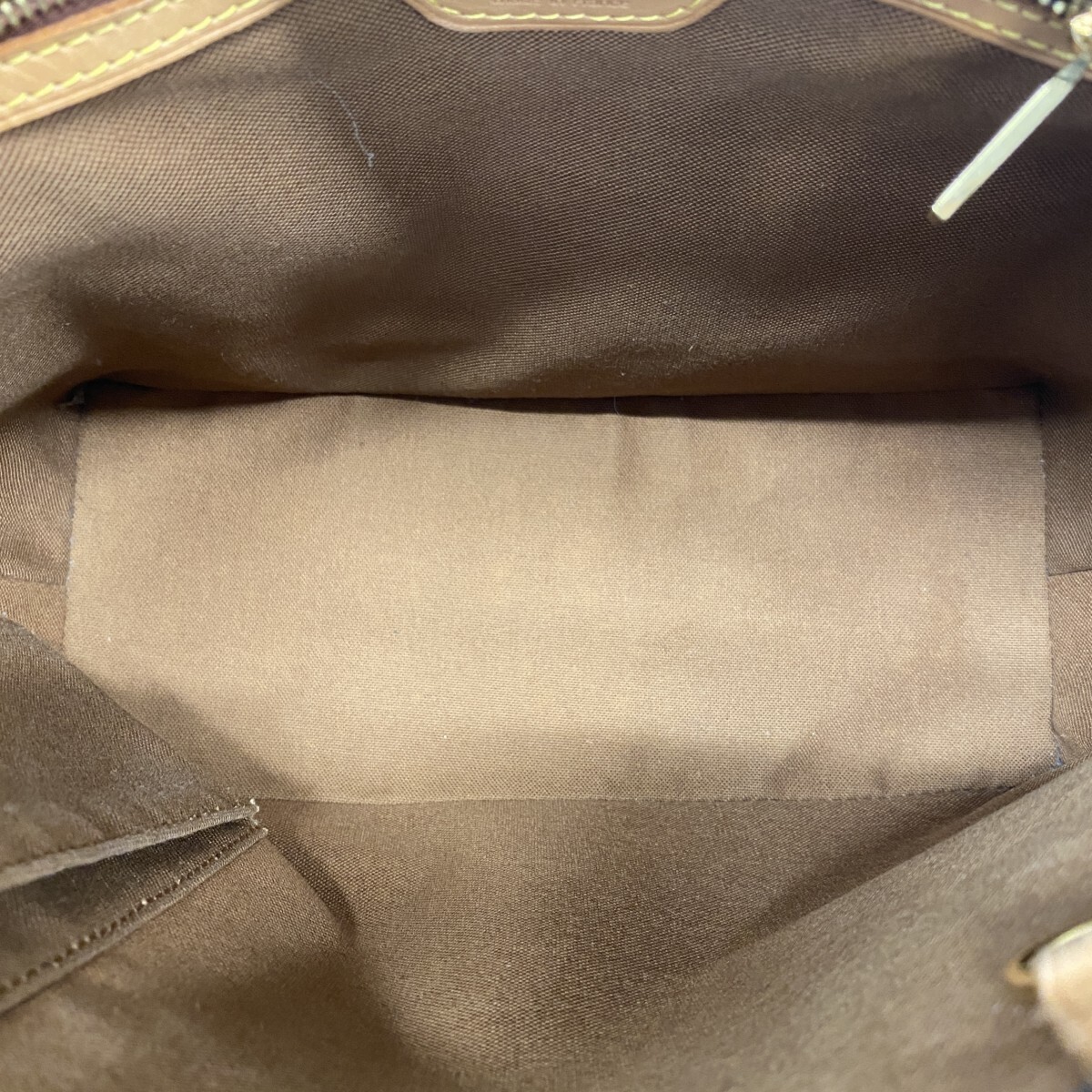 【5ob0650】ルイヴィトン トートバッグ モノグラム カバピアノ M51148 ブラウン【中古】レディース_画像4