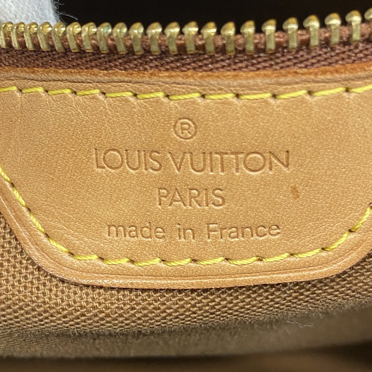 【5ob0650】ルイヴィトン トートバッグ モノグラム カバピアノ M51148 ブラウン【中古】レディース_画像5