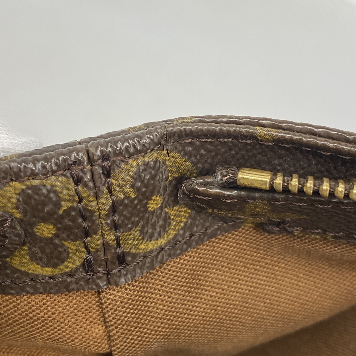 【5ob0650】ルイヴィトン トートバッグ モノグラム カバピアノ M51148 ブラウン【中古】レディース_画像8