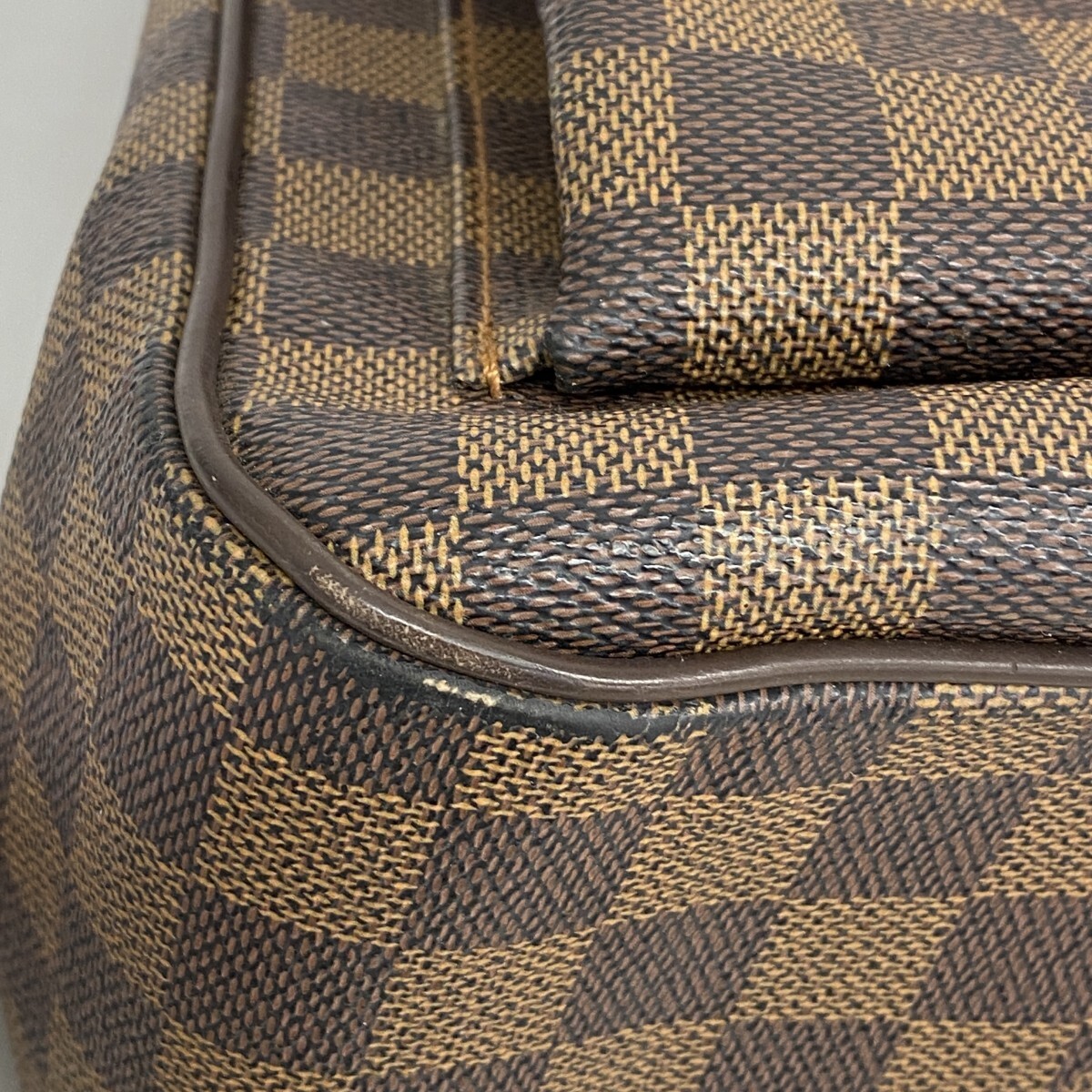[5oc2190] Louis Vuitton большая сумка Damier yuzesN51128eben[ б/у ] женский 