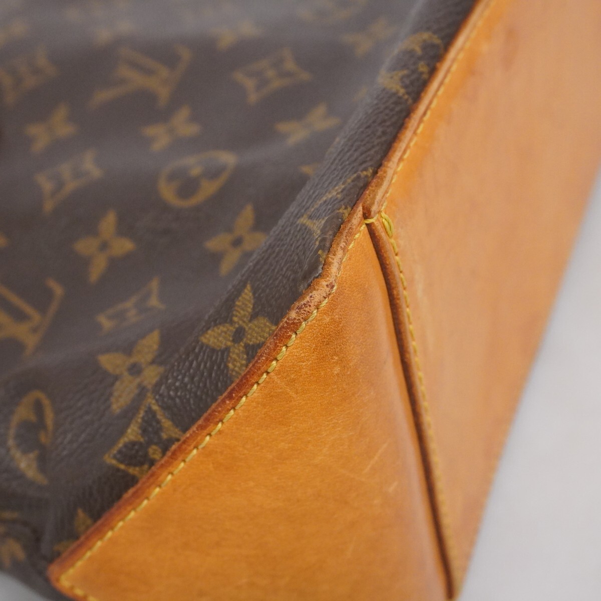 【5oc2493】ルイヴィトン トートバッグ モノグラム カバピアノ M51148 ブラウン【中古】レディース_画像6