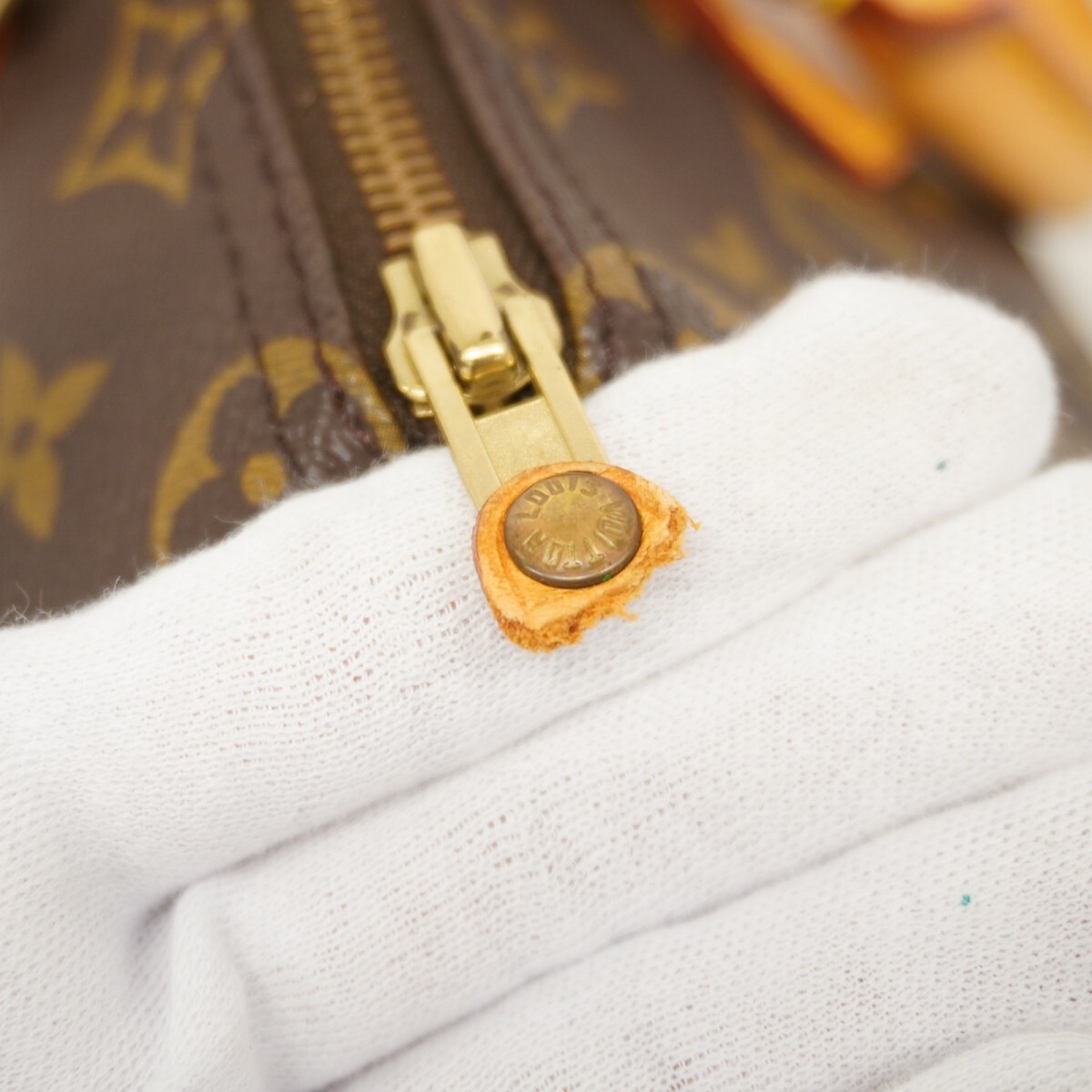 【5oc2578】ルイヴィトン ハンドバッグ モノグラム スピーディ25 M41109 ブラウン【中古】レディース_画像6