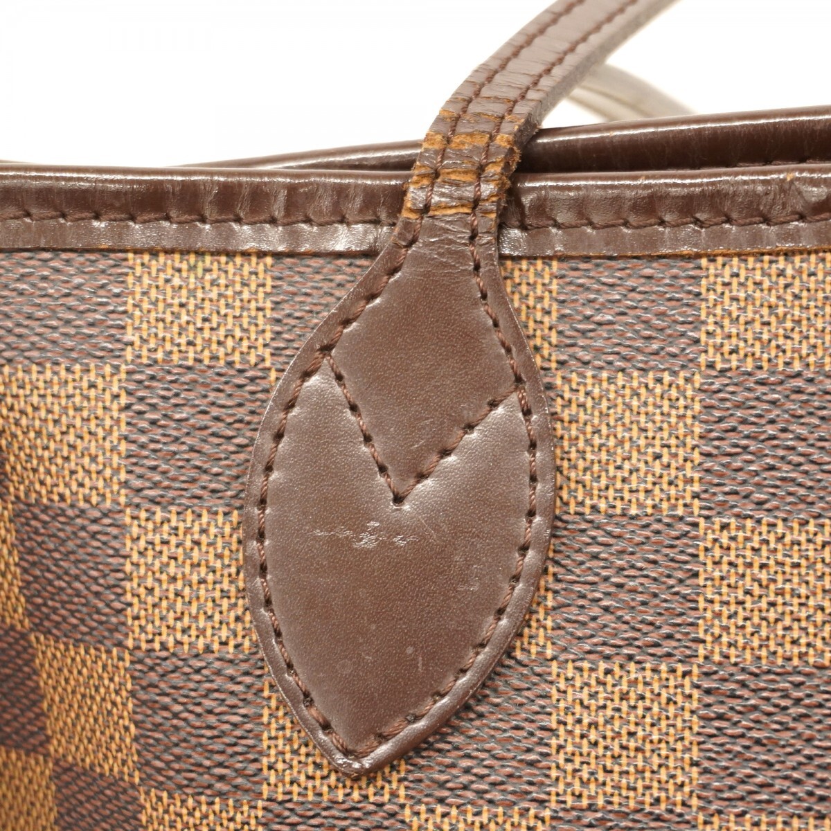 * конечная цена *SALE[5me5467] Louis Vuitton большая сумка Damier neva- полный PM N51109eben[ б/у ] женский 