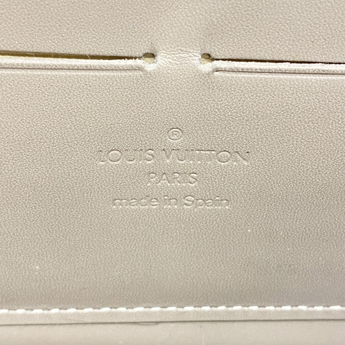 * конечная цена [5me6214] Louis Vuitton длинный кошелек veruni Zippy бумажник M91761 бежевый пудель [ б/у ] женский 