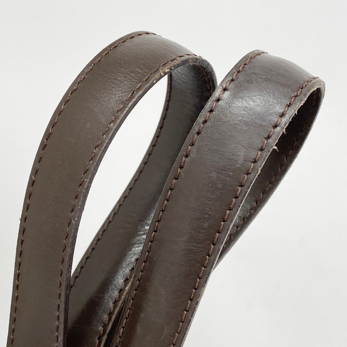 ★最終価格【5ob0261】ルイヴィトン トートバッグ ダミエ バリオリ N51123 エベヌ【中古】レディース_画像7