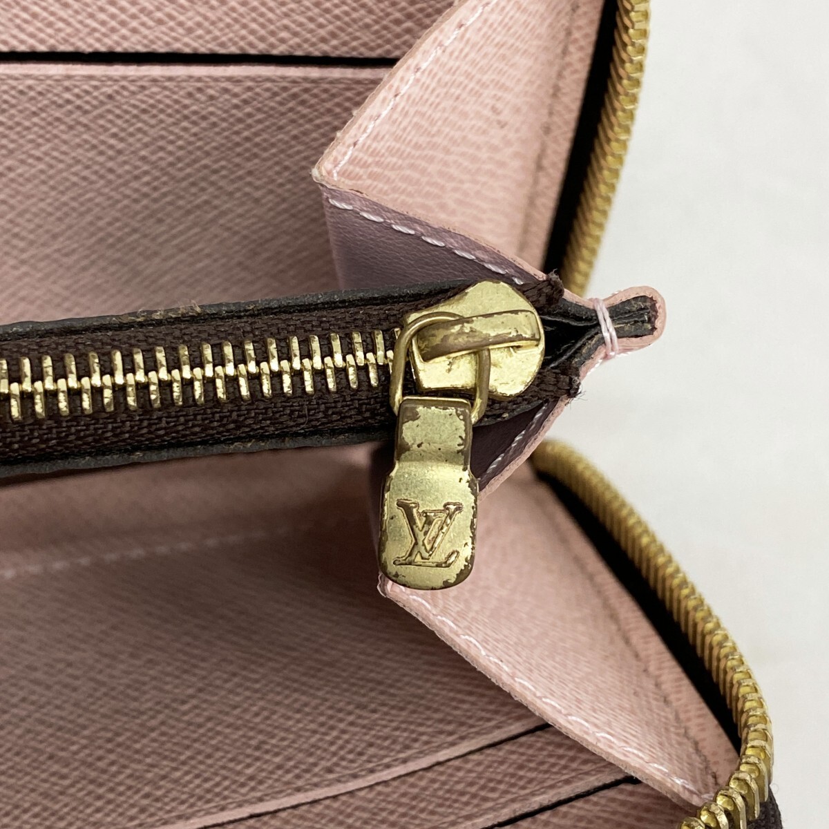 ★最終価格★SALE【5ob0101】ルイヴィトン 長財布 モノグラム ポルトフォイユクレマンス M61298 ブラウン ローズバレリーヌ_画像8